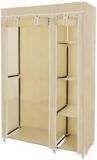 Evana CREAM WARDROBE 01 Carbon Steel Collapsible Wardrobe