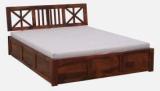 Everwell Homes Zeevo Solid Wood Queen Box Bed