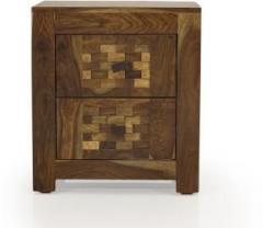 Evok Imporio Solid Wood Bedside Table