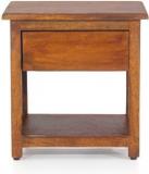 Evok Marko Solid Wood Bedside Table