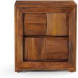 Evok Royal Solid Wood Bedside Table