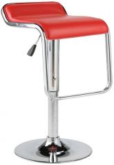 Exclusive Furniture Bar Stool with Red Upholstery