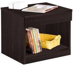 Exclusive Furniture Contemprory Bedside Table In Wenge Finish