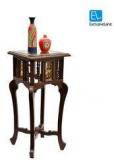 ExclusiveLane Corner Table With Dhokra And Warli Work