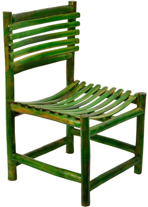 ExclusiveLane Kids Chair in Green Colour