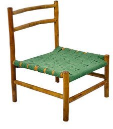 ExclusiveLane Low Rise Kids Chair In Green Colour