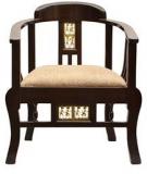 ExclusiveLane Maharaja Chair With Dhokra Work