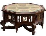 ExclusiveLane Teak Wood Coffee & Centre Table In Walnut Finish