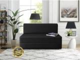 Expecting Smile 4 Seater Double Foam Fold Out Sofa Cum Bed