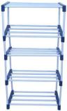 Ez Deal Ez Deal 5 Shelve Blue Metal Open Book Shelf