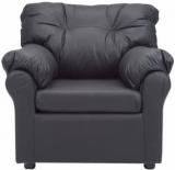 Fabhomedecor Elzada Comfy Leatherette 1 Seater Standard