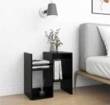 Firebees Night Stand Table For Bedroom Engineered Wood Corner Table