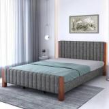 Flipkart Perfect Homes Athos Solid Wood Queen Bed