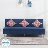 Flipkart Perfect Homes Casper 3 Seater Single Solid Wood Fold Out Sofa Cum Bed