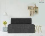 Flipkart Perfect Homes Exotica One Seater Sofa Cum Bed Perfect For Guests Single Sofa Bed Jute Fabric Washable Cover | 3' X 6' Single Sofa Bed