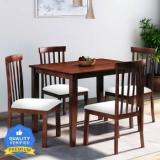 Flipkart Perfect Homes Houston Solid Wood 4 Seater Dining Set