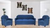 Flipkart Perfect Homes Jerry Fabric 3 + 1 + 1 Sofa Set