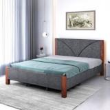 Flipkart Perfect Homes Massif Solid Wood Queen Bed