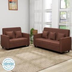 Flipkart Perfect Homes Omega Fabric 3 + 2 Sofa Set