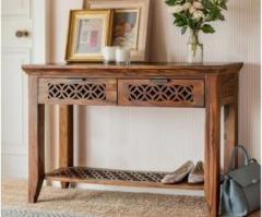 Flipkart Perfect Homes PureWood Sheesham Console Table.