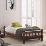 Flipkart Perfect Homes PureWood Sheesham Single Bed