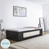 Flipkart Perfect Homes Quintus Engineered Wood Single Box Bed