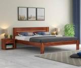 Flipkart Perfect Homes Sheesham Wood/COT For Bedroom/Livingroom/Home/Office/Guest House/Hotels Solid Wood Queen Bed