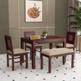 Flipkart Perfect Homes Sheesham Wood Four Seater Dining Set Solid Wood 4 Seater Dining Set