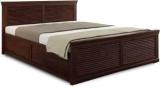 Flipkart Perfect Homes Sheesham Wood Solid Wood Queen Box Bed