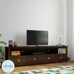 Flipkart Perfect Homes Solid Wood TV Entertainment Unit