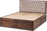 Flipkart Perfect Homes StephenQueen Solid Wood Queen Box Bed