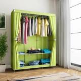 Flipkart Perfect Homes Studio 3 Door 6 Shelf PP Collapsible Wardrobe