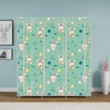 Flipkart Perfect Homes Studio C1 Cartoon Rabbit Print Carbon Steel Collapsible Wardrobe