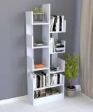 Flipkart Perfect Homes Studio Engineered Wood Book Storage Display Rack/Freestanding Bookcase Furniture/ Engineered Wood Open Book Shelf