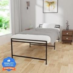 Flipkart Perfect Homes Studio Metal Bed Frame Metal Single Bed