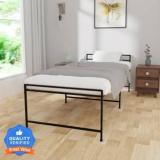 Flipkart Perfect Homes Studio Metal Bed Frame With Mattress Metal Single Bed