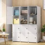 Flipkart Perfect Homes Studio Portable Closet Wardrobe Cube Storage Organizer For Clothes, Books, Toys, Towels PP Collapsible Wardrobe