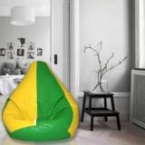 Flipkart Perfect Homes Studio XL Flipkart Smartbuy Teardrop Bean Bag Teardrop Bean Bag With Bean Filling