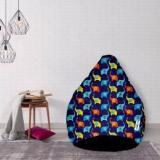 Flipkart Smartbuy XL Ethnic Elephant Bean Bag With Bean Filling