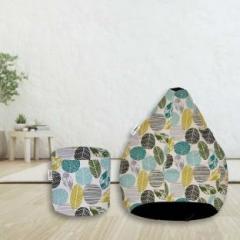 Flipkart Smartbuy XXXL Digital Printed Teardrop Bean Bag With Bean Filling