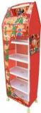 Flipzon Baby 6 Shelve Unbreakable Material PVC Collapsible Wardrobe