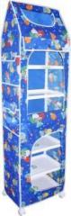 Flipzon XXL Baby Wardrobe 7 Shelve PVC Collapsible Wardrobe