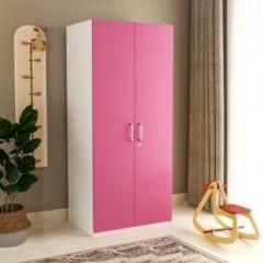 Floresta Wud Engineered Wood Wardrobe Closet With Dividable Storage For Bedroom/ Kids Room | Engineered Wood 2 Door Wardrobe