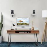 Flux Multi Functional Monitor Stand & 2.1 Speaker Stand Combo Engineered Wood Office Table