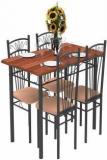 Forzza Hugo Metal 4 Seater Dining Table