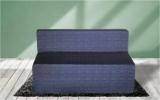 Fresh Up Sofa Cum Bed 2 Seater 4x6 Feet With Removal Washable Fabric Cover Single Seater Blue Double Sofa Bed