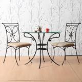 Fullstock Lassy Metal 2 Seater Dining Table