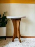 Furentia 17 Inch Solid Wood End Table