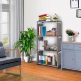 Furione 4 LAYER SMART Metal Open Book Shelf