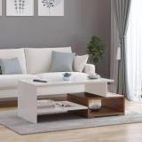 Furneaser Allium Tea Table For Living Room, Centre Table 106 X 44 CM Engineered Wood Coffee Table